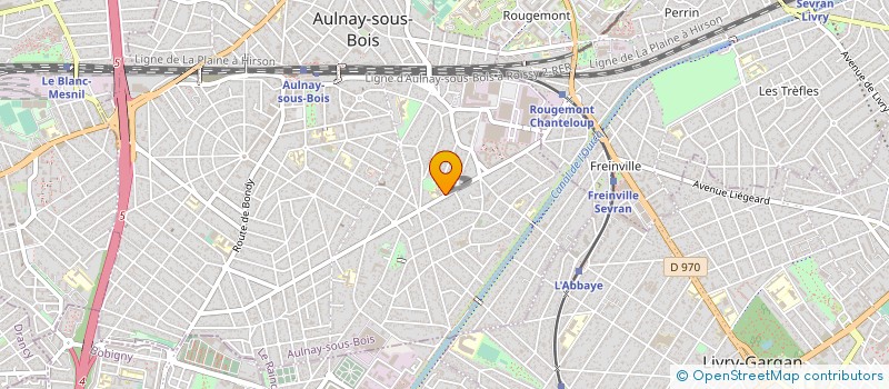 localisation de l'entreprise MONSIEUR MILOUD ZERAI à AULNAY-SOUS-BOIS