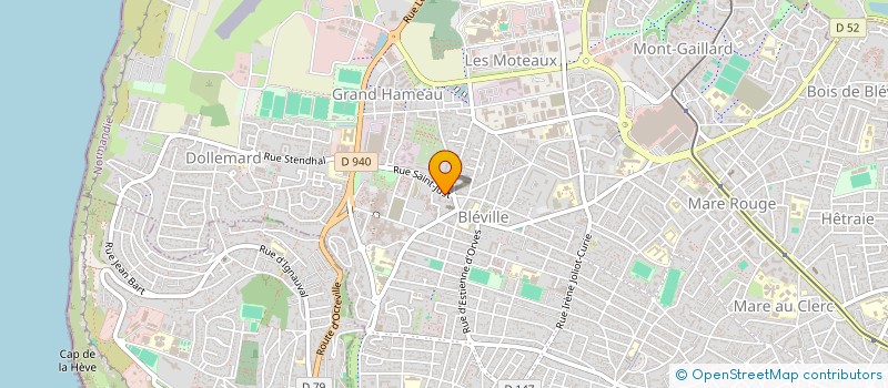 localisation de l'entreprise MONSIEUR MILOUDI BELHABIB  LE HAVRE