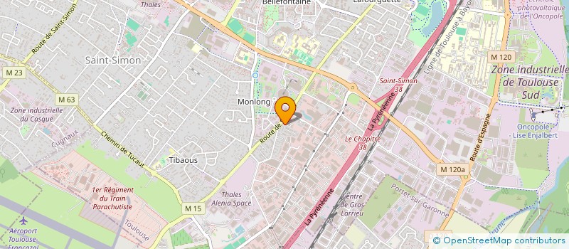 localisation de l'entreprise MONSIEUR MILOUDI TOUNA à TOULOUSE