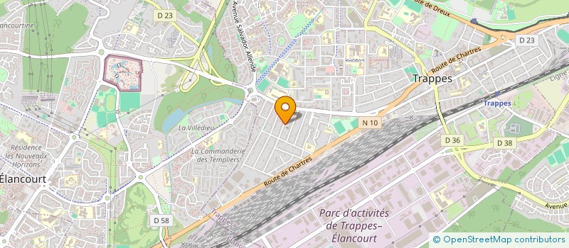 localisation de l'entreprise MONSIEUR MILTON AFONSO NABAIS  TRAPPES