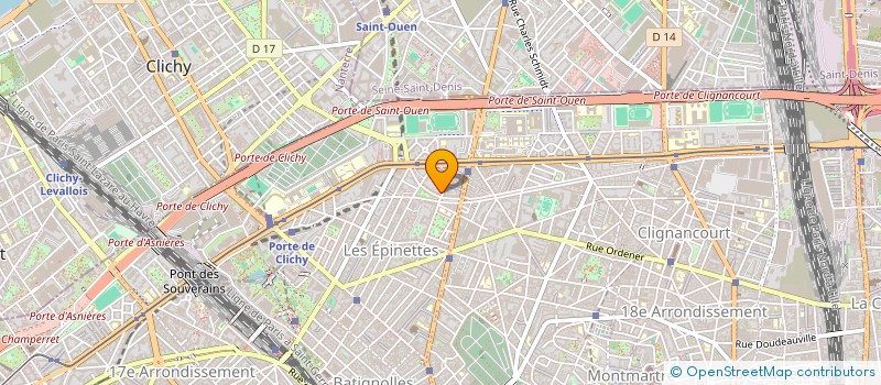 localisation de l'entreprise MONSIEUR MILTON MATONDO  PARIS