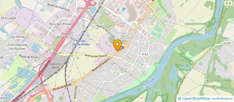 localisation de l'entreprise MONSIEUR MILUN JAKOVLJEVIC  PORTET-SUR-GARONNE