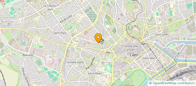 localisation de l'entreprise MONSIEUR MILUTIN DJEKIC à CAEN