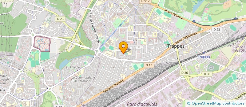 localisation de l'entreprise MONSIEUR MILZA CASSABARE  TRAPPES