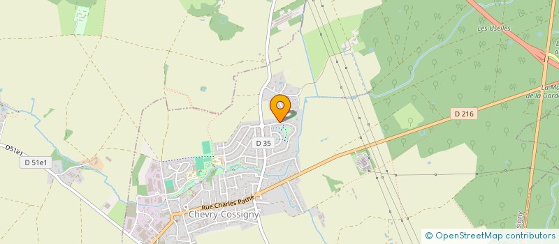 localisation de l'entreprise MONSIEUR MIMI ARMEL CREPIN  CHEVRY-COSSIGNY