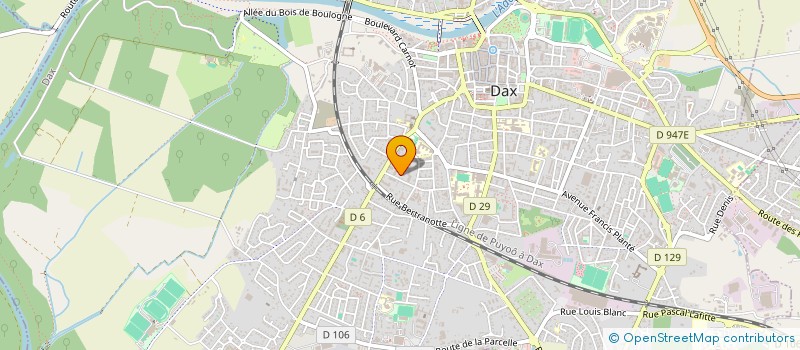 localisation de l'entreprise MONSIEUR MIMIN NORTANIVIC  DAX