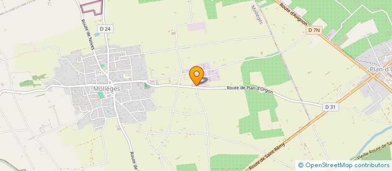 localisation de l'entreprise MONSIEUR MIMOUN ADOUCH  MOLLEGES