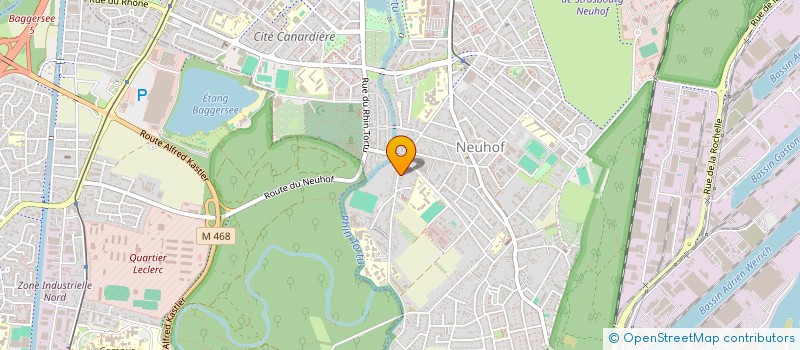 localisation de l'entreprise MONSIEUR MIMOUN AOURAGH  STRASBOURG