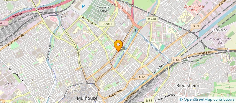 localisation de l'entreprise MONSIEUR MIMOUN ARBIOU  MULHOUSE