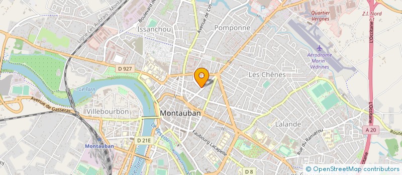 localisation de l'entreprise MONSIEUR MIMOUN BOUIAJLINE  MONTAUBAN