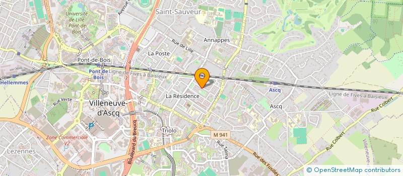 localisation de l'entreprise MONSIEUR MIMOUN BOUSIKHAN à VILLENEUVE-D'ASCQ