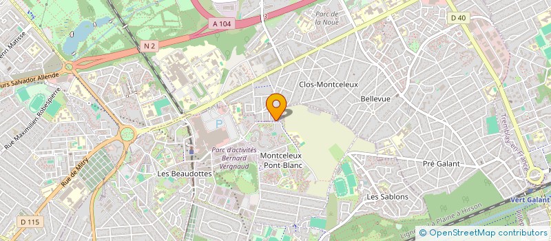 localisation de l'entreprise MONSIEUR MIMOUN CHADID à SEVRAN