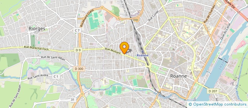 localisation de l'entreprise MONSIEUR MIMOUN DKHISSI  ROANNE