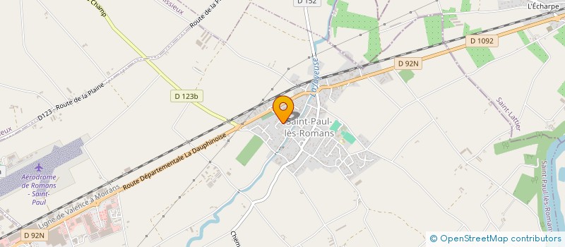 localisation de l'entreprise MONSIEUR MIMOUN ECHCHANTI  SAINT-PAUL-LES-ROMANS