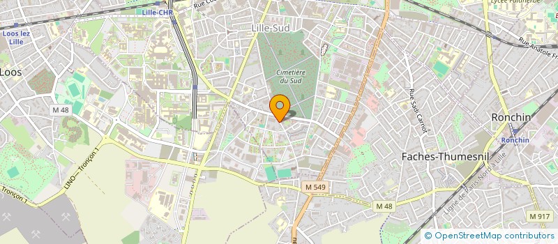 localisation de l'entreprise MONSIEUR MIMOUN ELHASSANI à LILLE