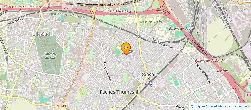localisation de l'entreprise MONSIEUR MIMOUN EZZYACHI à LILLE