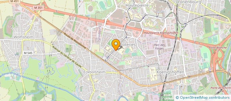 localisation de l'entreprise MONSIEUR MIMOUN KADDOURI à STRASBOURG