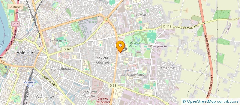 localisation de l'entreprise MONSIEUR MIMOUN KADDOURI  VALENCE