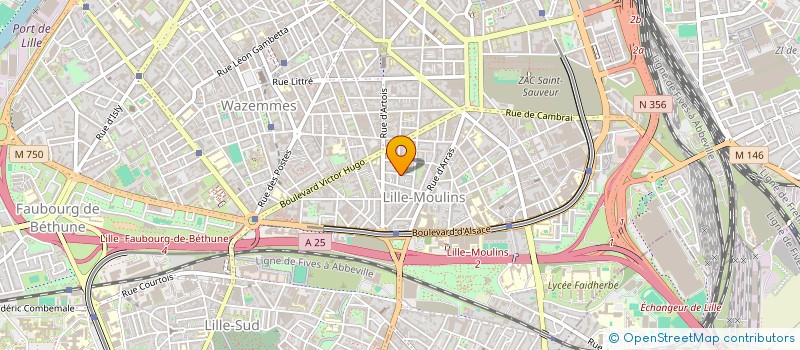 localisation de l'entreprise MONSIEUR MIMOUN LEKBIR EL ABRBI  LILLE