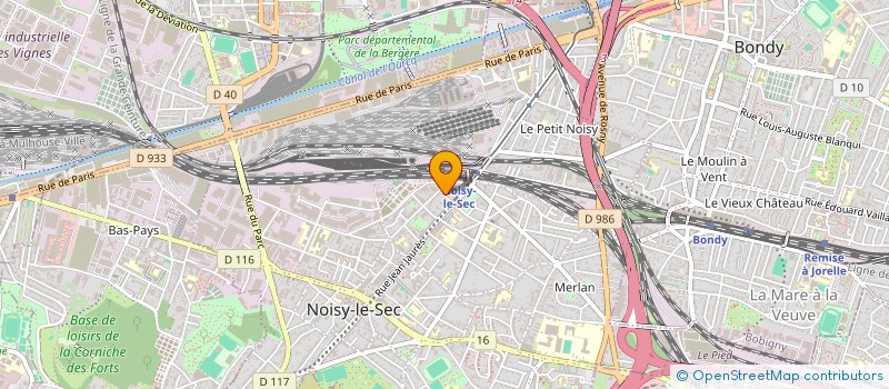 localisation de l'entreprise MONSIEUR MIMOUN M BARKI à NOISY-LE-SEC