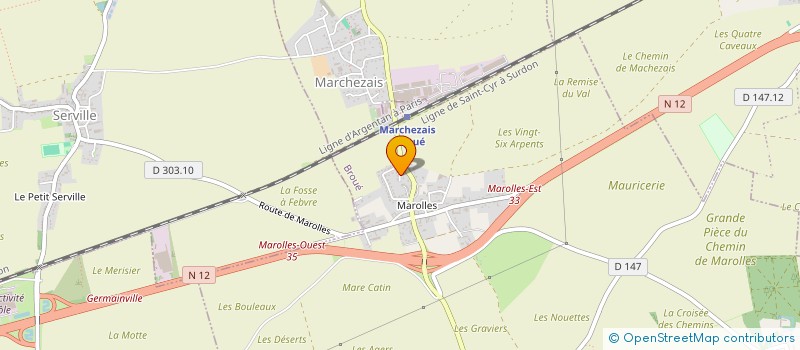 localisation de l'entreprise MONSIEUR MIMOUN MERHOM à BROUE