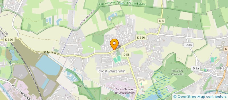localisation de l'entreprise MONSIEUR MIMOUN OUCHANI à ROOST-WARENDIN