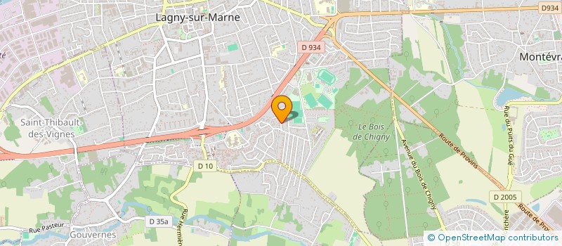 localisation de l'entreprise MONSIEUR MIMOUN RAMDANI  LAGNY-SUR-MARNE