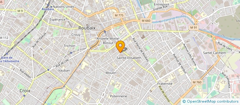 localisation de l'entreprise MONSIEUR MIMOUN SAYSAY  ROUBAIX