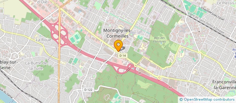 localisation de l'entreprise MONSIEUR MIMOUN YAHYAOUI  MONTIGNY-LES-CORMEILLES