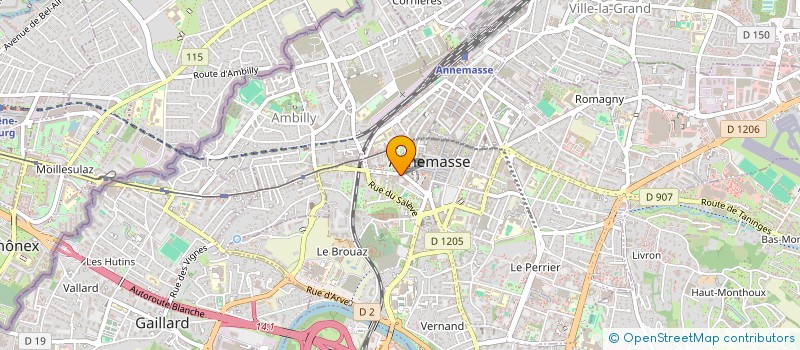 localisation de l'entreprise MONSIEUR MIMOUNE BOUDOUNT  ANNEMASSE