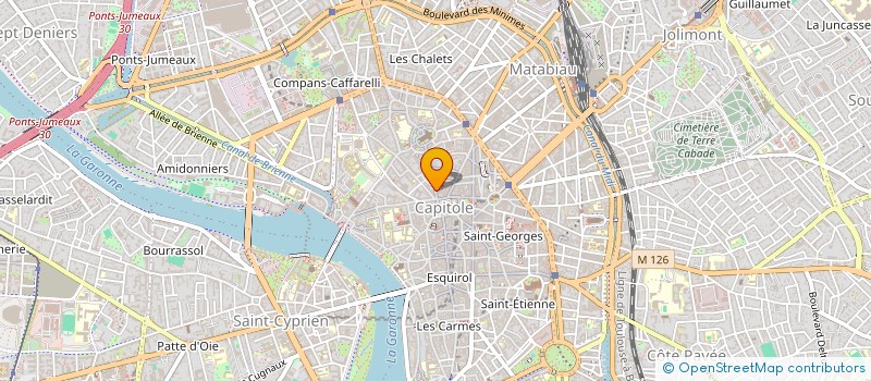 localisation de l'entreprise MONSIEUR MIMOUNE KHAZZANI  TOULOUSE