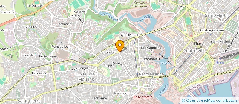 localisation de l'entreprise MONSIEUR MIMOUNE NASSRI YOUJIL à BREST