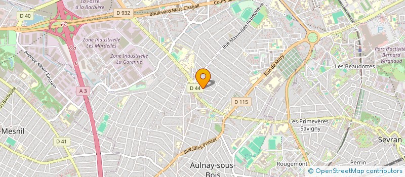 localisation de l'entreprise MONSIEUR MIMOUNE SEGHROUCHNI à AULNAY-SOUS-BOIS