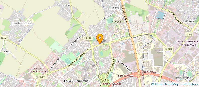 localisation de l'entreprise MONSIEUR MIN YOU à CAEN