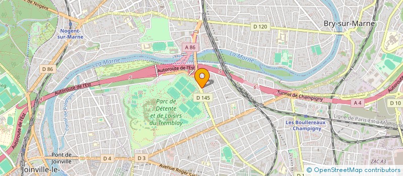 localisation de l'entreprise MONSIEUR MINA ANDRONIC à CHAMPIGNY-SUR-MARNE