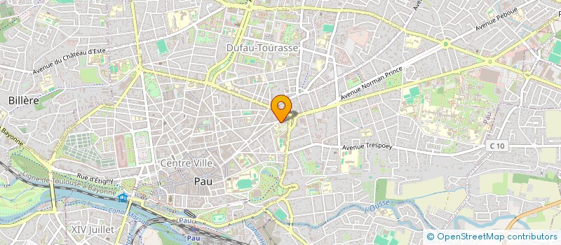 localisation de l'entreprise MONSIEUR MINA ELIAS à PAU