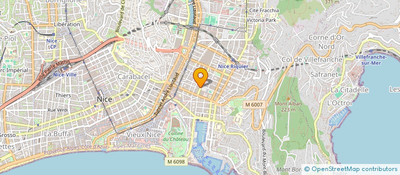localisation de l'entreprise MONSIEUR MINA GERGES à NICE