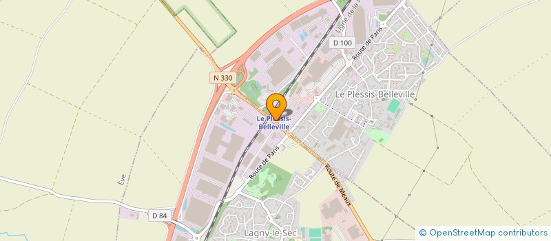 localisation de l'entreprise MONSIEUR MINA MAKSIMOUS  LE PLESSIS-BELLEVILLE