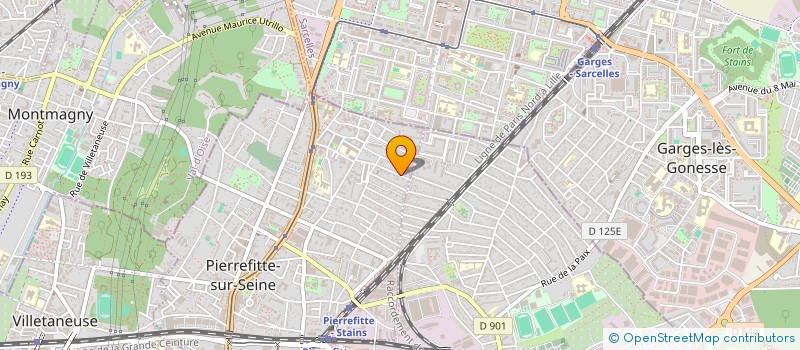 localisation de l'entreprise MONSIEUR MINA SALAMA à PIERREFITTE-SUR-SEINE