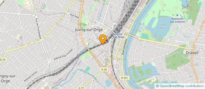 localisation de l'entreprise MONSIEUR MINA TADROS à JUVISY-SUR-ORGE