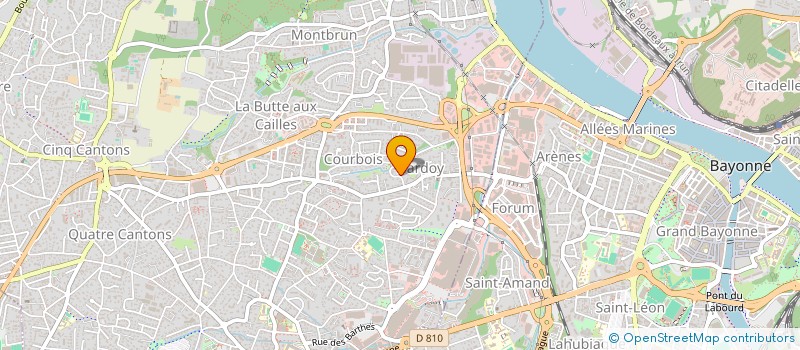 localisation de l'entreprise MONSIEUR MINAL RIROTNOVIC  ANGLET