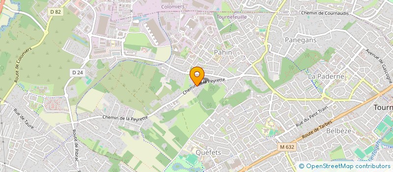 localisation de l'entreprise MONSIEUR MINAZ MAMODALY à TOURNEFEUILLE
