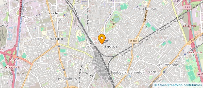 localisation de l'entreprise MONSIEUR MINDAUGAS LUKOSEVICIUS  TOULOUSE