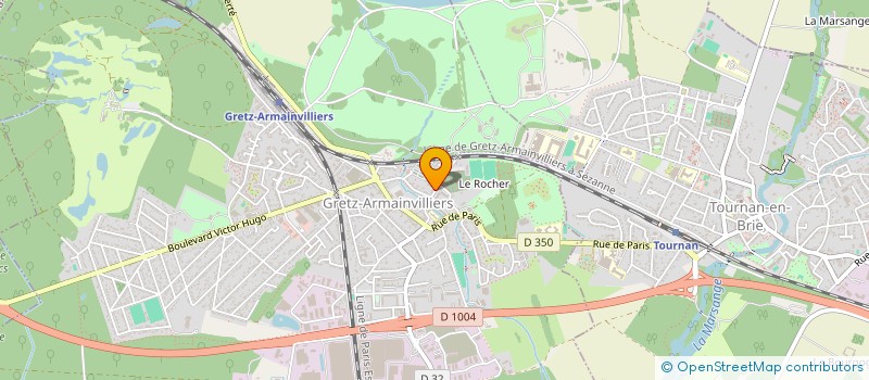 localisation de l'entreprise MONSIEUR MINESE FERNANDES MIRANDA  GRETZ-ARMAINVILLIERS