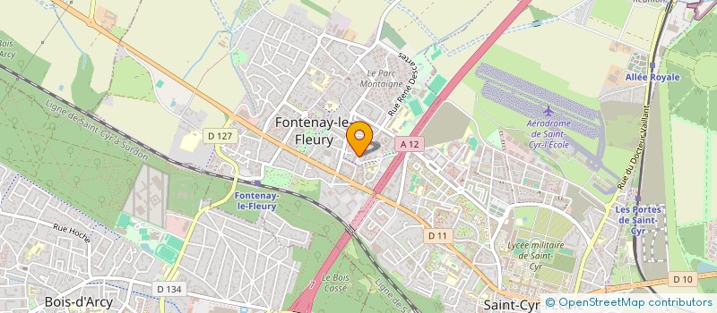 localisation de l'entreprise MONSIEUR MING GAO à FONTENAY-LE-FLEURY