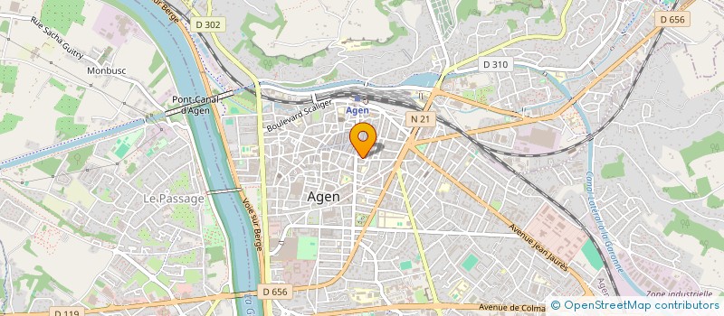 localisation de l'entreprise MONSIEUR MING LI à AGEN