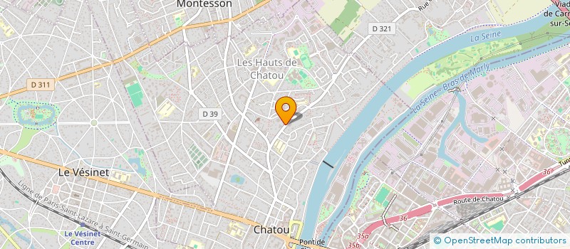 localisation de l'entreprise MONSIEUR MING YANG à CHATOU