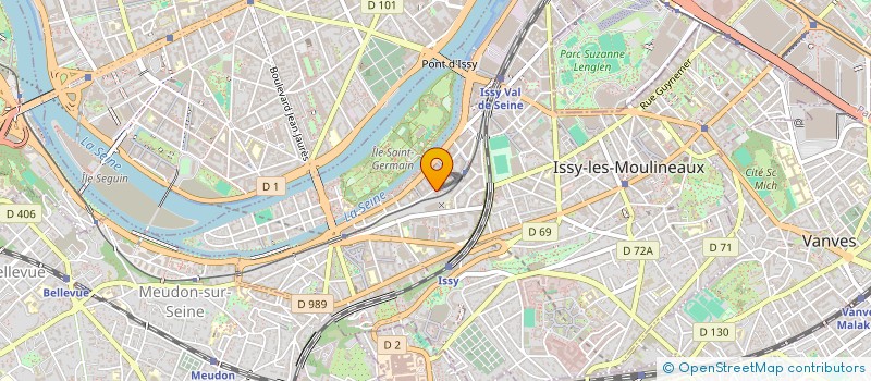 localisation de l'entreprise MONSIEUR MING YIN à ISSY-LES-MOULINEAUX
