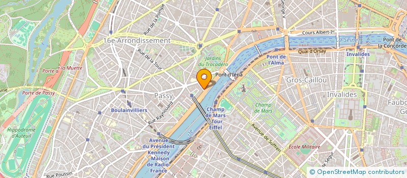 localisation de l'entreprise MONSIEUR MINGYANG LIU  PARIS