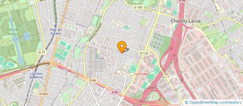 localisation de l'entreprise MONSIEUR MINH BAO LE  FRESNES